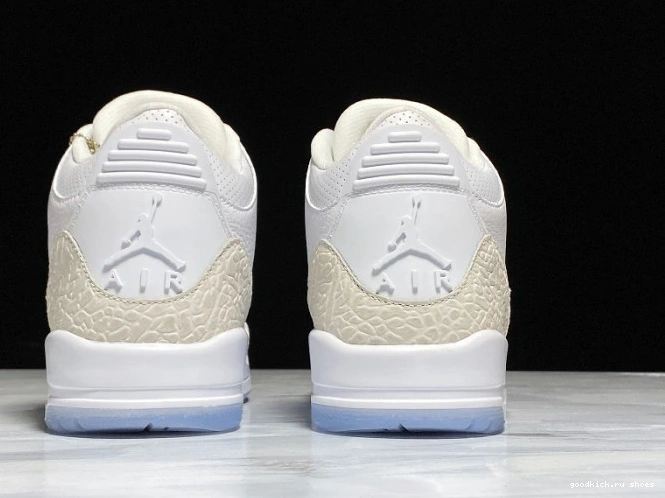 White Air Triple Jordan Retro 3 136064-111 0729